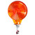 70311 INCANDESCENT, RED/YELLOW ROUND, 1 BULB, DUAL FACE, 2 WIRE, PEDESTAL LIGHT, 1 STUD, YELLOW, BLUNT CUT