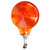 Truck-Lite 70311 - Incandescent Red and Yellow Round Dual Face Pedestal Light, One Bulb, Two Wire, One Stud, Blunt Cut