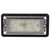 Truck-Lite 80163C - 80 Series LED 6-Diode Rectangular Clear Dome Light, 4-Screw Bracket Mount, Hardwired, Packard Connector, 12V