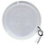 Truck-Lite 80427 - 80 Series Incandescent Round Clear Dome Light, White 3 Screw Bracket Mount, Hardwired 12V