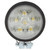Truck-Lite 81260 - 81 Series Par 36 4 inch Round LED Flood Light, Black, 6 Diode, 250 Lumen, Blunt Cut, 12V