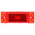 Truck-Lite 21251R - 21 Series LED Red Rectangular 1 Diode Marker Clearance Light, PC, 2 Screw, Reflectorized, Fit 'N Forget, 12V