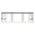 Truck-Lite 21720 - Super 21 Bracket Mount, 21 Series Rectangular Lights, White Polycarbonate, Two Screw Bracket Mount