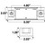 21880Y 21 SERIES, LED, YELLOW RECTANGULAR, 2 DIODE, MARKER CLEARANCE LIGHT, PC, 2 SCREW, REFLECTORIZED, DIAMOND SHELL, FIT 'N FORGET M/C, 12V