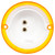 Truck-Lite 26762Y - 26 Series Incandescent Yellow Beehive Marker Clearance Light, P2 Rated, Two Screw Mount, PL-10, 12V