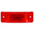 Truck-Lite 29202R - 21 Series Red Rectangular Incandescent Marker Clearance Light, 2 Bulb, 12V, 2 Screw, Male Pin Connector