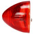 Truck-Lite 30201R - 30 Series Incandescent Red Beehive Marker Clearance Light, Polycarbonate, PL-10, 12V