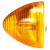 30201Y 30 SERIES, INCANDESCENT, YELLOW BEEHIVE, 1 BULB, MARKER CLEARANCE LIGHT, PC, PL-10, 12V