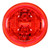 Truck-Lite 30285R - 30 Series Low Profile LED Red Round 6 Diode Marker Clearance Light PC PL-10 12V