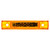 35890Y 35 SERIES, LED, YELLOW RECTANGULAR, 2 DIODE, MARKER CLEARANCE LIGHT, P2, 2 SCREW, FIT 'N FORGET M/C, 12-24V