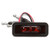 Truck-Lite 36203R - 36 Series Dual-Function Flex-Lite LED Light, Rectangular Red 3-Diode, Black 12V
