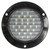 44146C SUPER 44, LED, CLEAR ROUND, 27 DIODE, BACK-UP LIGHT, BLACK FLANGE MOUNT, FIT 'N FORGET S.S., FEMALE PL-2, 12V, KIT