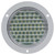 Truck-Lite 44235C - Super 44 LED Clear Round 54 Diode Back-Up Light Gray Flange Mount Fit 'N Forget Stainless Steel 12V