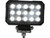 Buyers 1492190 - 6" Rectangular LED Flood Light, 4050 Lumens, 167 Meter Beam, IP67 Rated, Surface Mount