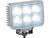 Buyers 1492118 - 6 Inch Rectangular LED Flood Light, 1350 Lumens, IP67 Rated, Surface Mount, 12-24V DC, Hard Wired