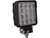 Buyers 1492128 - Ultra Bright 4.5 Inch Square LED Flood Light, 4320 Lumens, 57 Meter Beam, IP67 Rated, for Work Trucks, ATVs & More