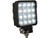 Buyers 1492128 - Ultra Bright 4.5 Inch Square LED Flood Light, 4320 Lumens, 57 Meter Beam, IP67 Rated, for Work Trucks, ATVs & More