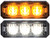 Buyers 8891403 - 2.5 Inch Amber LED Strobe Light with 12 Flash Patterns, SAE J595 Class 2, IP67 Rated