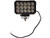 Buyers 1492196 - Ultra Bright 9000 Lumen 6 Inch Rectangular LED Flood Light with 207 Meter Beam