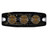 Buyers 8892230 - Ultra-Thin 3.5 Inch 3-LED Amber Strobe Light with 12 Flash Patterns, SAE J595 Class 1 Certified