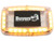 Buyers 8891042 - Rectangular Multi-Mount LED Mini Light Bar with 24 LEDs, 10 Flash Patterns, Magnetic Mount, Amber/Clear Lens
