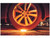Buyers 8891016 - 4 Inch Round Rechargeable Amber LED Road Strobe Flare with 10 Flash Patterns and Magnetic Base