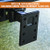 Buyers PM87 - 2" Pintle Hook Mount Plate with 3 Mounting Positions, 14,000 lbs GTW, Black Powder Coat