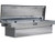 Buyers 1709410 - 18x20x71 Inch Diamond Tread Aluminum Crossover Truck Tool Box with Push-Button Locks