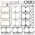 PAI 131745 - Cummins 855 Upper Gasket Kit