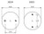 Torque Parts TR8032 - Triple Convoluted Air Spring for Hendrickson (Replaces S-12405, 3B12-319, 64560, 8032)