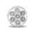 Trux TLED-2HXAG - 2.5" Amber Marker to Green Auxiliary Round LED Light - 7 Diodes