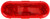 Truck-Lite 60180R - 60 Series Led Red Oval 26 Diode Rear Turn Signal Black Grommet Mount Fit 'N Forget Stainless Steel 12V Kit
