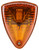 Truck-Lite 26771Y - Amber Cab Marker Wedge Lamp With Rubber Mounting Pad