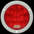 Truck-Lite 44625R - Super 44 LED Red/Clear Round 8 Diode Stop Turn Tail And Backup Flange Mount Heated Lamp
