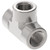 Aeroquip 2090-16-16S-BG - Adapter Tee Female Pipe NPTF -16 Carbon Steel Dura-Kote