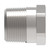 Aeroquip 2082-4S-BG - Adapter Plug Straight Male Pipe NPTF -4 Carbon Steel Dura-Kote