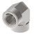 Aeroquip 2087-12-12S-BG - Adapter Elbow 90 Degree Female Pipe NPTF x Female Pipe NPTF -12 Carbon Steel Dura-Kote