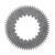 PAI 940022 - Rockwell Meritor 9-A 10-A 60T Main Drive Gear
