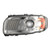 JW Speaker 0562531 - LED Pad Headlight, Left-Hand, Chrome for Peterbilt