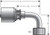 Gates G25179-1616 - MegaCrimp Female JIC 37 Flare Swivel 90 Bent Tube Hydraulic Coupling