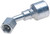 Gates G25175-1616 - MegaCrimp Female JIC 37 Flare Swivel 45 Bent Tube Hydraulic Coupling