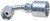 Gates G25239-0606 - MegaCrimp Female Flat-Face O-Ring Swivel 90 Bent Tube Hydraulic Coupling