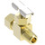 Aeroquip A6760S - Valve Brass Self Align Shutoff Straight