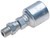 Gates G25105-0606 - MegaCrimp Male Pipe Swivel NPTF Without 30 Cone Seat Hydraulic Coupling