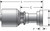 Gates G25300-0810 - MegaCrimp Code 61 O-Ring Flange Hydraulic Coupling