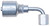 Gates G25179-0608 - MegaCrimp Female JIC 37 Flare Swivel 90 Bent Tube Hydraulic Coupling