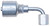 Gates G25179-1216 - MegaCrimp Female JIC 37 Flare Swivel 90 Bent Tube Hydraulic Coupling