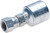 Gates G25200-0808 - MegaCrimp Female SAE 45 Flare Swivel Hydraulic Coupling