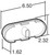 60891Y LED 60 SERIES AUXILIARY /TURN LAMPS DIAMOND SHELL