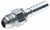 Gates G20165-0808 - GlobalSpiral Male JIC 37 Flare Hydraulic Coupling